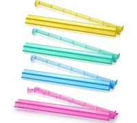 Mahjong Racks With Pushers - Board Game Support, 4 Pieces Acrylic Mahjong Tile Holder For Women, Family, Beginner, Youth, Child, Bar Party, Carnival Accessories For Mexican Train, Dominoes, And More