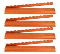 Mahjong Racks - Wooden Holders, 4 Piece Magnetic Pushers, Design Stands, Tile Game Accessories | Detachable Pusher Sets Christmas Travel Home Beginner Play Pool Table