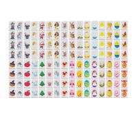 Mahjong Set - 65 Portable Tiles Match-3 Gameplay | 24mm Halloween & Easter Family Game With Random Back Color | Ideal For Travel, Parties, Kids & Adult Entertainment