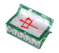 Mahjong Shape Claw Clip 2.7 Inch Medium Hair Jaw Clip Women Girls Strong Hold Acetate Hair Accessories for Thick Thin Hair,Red Dragon