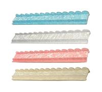 Mahjong Shelves | 4 Pieces Non-Slip Stand With Pushers | Mahjong Chip Racks 44.2 Centimeters Long - For Player Display, Practice And Home Board Games