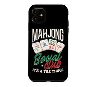 Mahjong Social Club, Tile Game Player, Mah Jong Case for iPhone 11