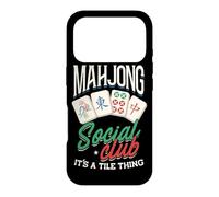 Mahjong Social Club, Tile Game Player, Mah Jong Case for iPhone 17 Pro