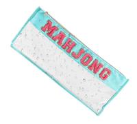 Mahjong Storage Bag - Waterproof Carrying Box, Great Travel Organizer | Durable Tile Holder for Business, Study, Camping, Game Night, Picnics, Fam Meetings