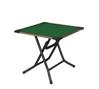 Mahjong Table Folding Square - Wear-Resistant Desktop Card Table for 4 Players, Ideal for Mahjong, Poker, and Blackjack