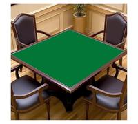 Mahjong Table Mat Thickened Silent Square Mahjong Tablecloth Hand Washing Cloth Pad Anti-slip Poker Table Mat Modern Simple Sle Home Fabric(Green,RUBBER_70*70CM)