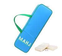 Mahjong Tile Bags - Waterproof Organizer With Handle And Zipper | Carry & Storage Bags For Mahjong Racks & Pushers - For Outdoor Travel & May