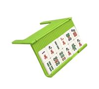 Mahjong Tile Racks | 3D Printed Under Mat Foldable | Angled Viewing Holder | for Train Play Beginner Home Travel Game Table