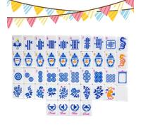Mahjong Tiles 160 Piece American Acrylic Engraved Game