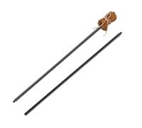 Mahl Rod for Steadying Painter Hand, Aluminum Artist Hand Rest Tool with Faux Leather, Adjustable 16.54inch to 33.07inch for Oil Watercolor Acrylic Painting Drawing