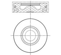 MAHLE 013 PI 00137 002 Piston