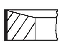 MAHLE 021 RS 00113 0N0 Piston Ring Kit for NISSAN,OPEL,RENAULT,SAMSUNG,VAUXHALL