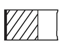 MAHLE ORIGINAL 028 15 N0 Piston Ring Kit