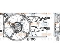 Mahle 8EW 351 040-311 FAN RADIATOR FITS FIAT FIORINO 1.3 JTD