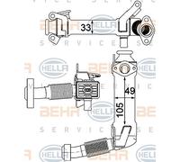 MAHLE CE 21 000P EGR cooler