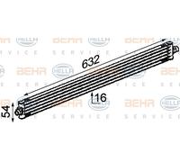 MAHLE ORIGINAL CLC 17 000P Automatic transmission oil cooler