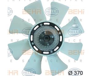 Mahle 8MV 376 734-241 FAN RADIATOR FITS HYUNDAI TERRACAN