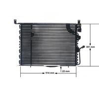 MAHLE ORIGINAL AC 149 000S Air conditioning condenser