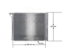 MAHLE AC 269 000S Air conditioning condenser