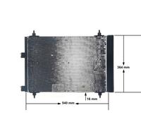 MAHLE AC 315 000S Air conditioning condenser
