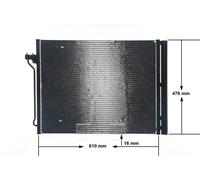 MAHLE AC 463 000S Air conditioning condenser