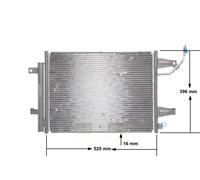 MAHLE AC 509 000S Air conditioning condenser
