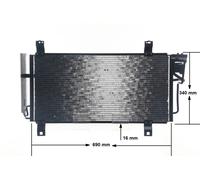 MAHLE AC 714 000S Air conditioning condenser