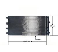 MAHLE AC 724 000S Air conditioning condenser