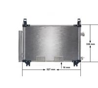 MAHLE AC 806 000S Air conditioning condenser