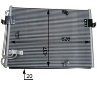 MAHLE AC 174 000S Air conditioning condenser