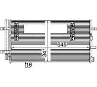 Mahle AC457000S A/C Condenser