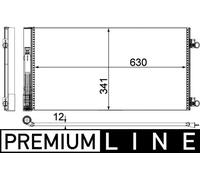MAHLE AC 751 000P Air conditioning condenser