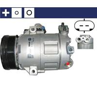 MAHLE Aircon Compressor SIMPLE FIT ACP62000S for OPEL ASTRA G Hatchback (T98) et