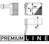 EVAPORATOR AIR CONDITIONING AE 66 000P FOR MERCEDES-BENZ VIANO VITO/MIXTO/Van