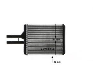 MAHLE AH 145 000S Heater matrix