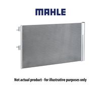 MAHLE AC1031000S A/C Condenser Air Conditioning Parallel Cooling Pipes Fits MAN