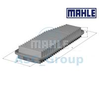 Air Filter fits TOYOTA RAV4 ACA2, SXA10 2.0 94 to 05 Mahle 1770028091 1780128010