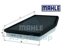 Mahle Original Air Filter LX566/1 - Fits Porsche Boxster 986 2.5 (1996-1999) - 242x32.3 mm