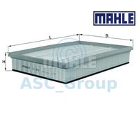 MAHLE LX 688 Air filter