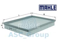 MAHLE LX735 AIR FILTER
