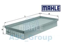 MAHLE LX756 AIR FILTER