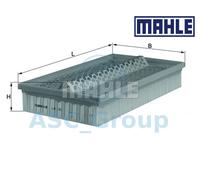 Mahle Air Filter Insert OEM Quality Replacement (Engine Intake) LX 95
