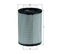 Mahle Air Filter LX 228 LX228 - for Precision OE Matching Fit and High Quality