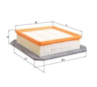 Mahle Air Filter LX 3061 LX3061 - for Precision OE Matching Fit and High Quality