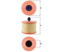 Mahle Air Filter LX1035 fits BMW 130i 325i 330i - Genuine Part