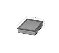 MAHLE Air Filter - LX1078