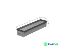 MAHLE AIR FILTER LX1258 FOR NISSAN RENAULT