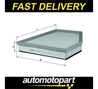 MAHLE Knecht Air Filter Insert LX 1261 – Engine Intake – for ALPINA BMW E60 E61 E63 E64