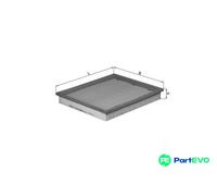 MAHLE AIR FILTER LX1272 FOR JEEP