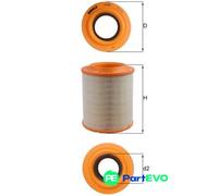 MAHLE AIR FILTER LX1275 FOR AUDI